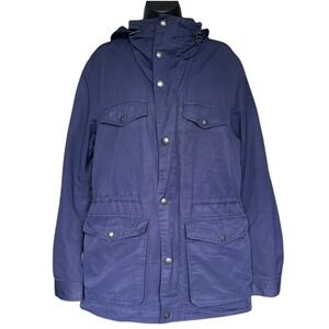 Banana Republic‎ Field Jacket Women's Size M Navy Water Resistant Utility